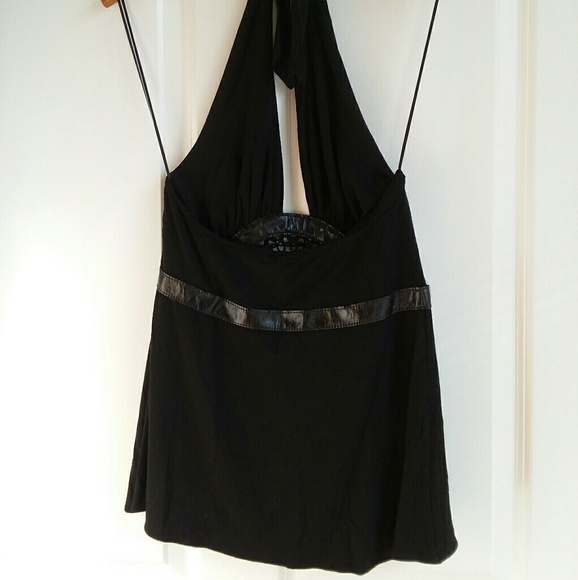 Ingwa Melero 'Sunset' Leather Tie Halter M - Picture 4 of 6